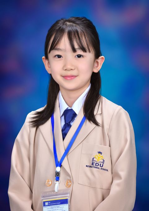 Sophia, Primary 5 student